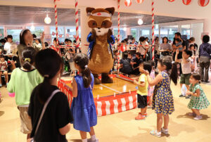 しろひげ在宅診療所の夏祭りの様子