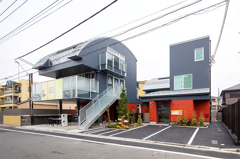 おうちがいいけど…しろひげステイの外観