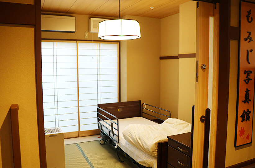 おうちがいいけど…しろひげステイの個室